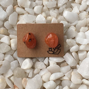 Carnelian Stone Earrings