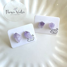 Amethyst Aura Earrings