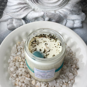 Throat Chakra Soy Candle