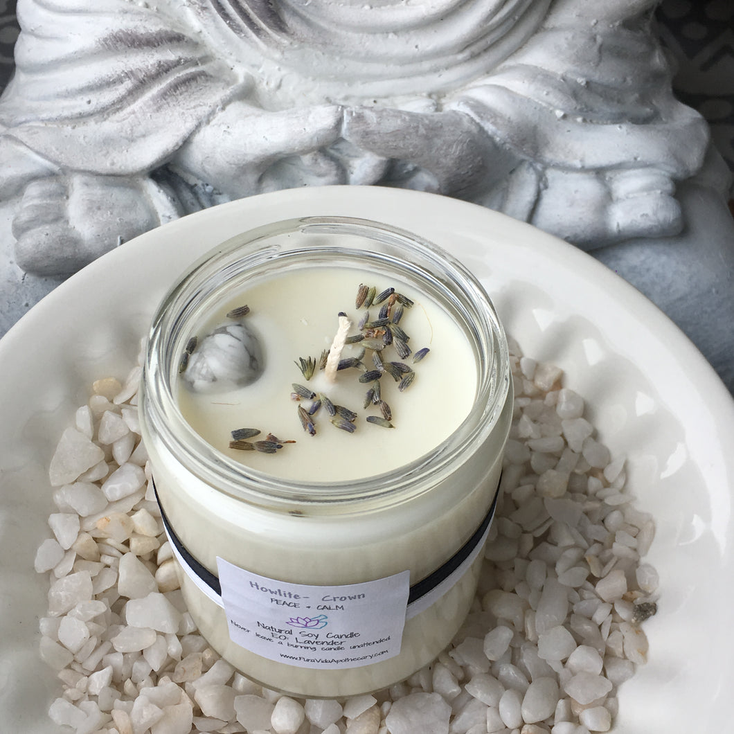 Howlite Soy Candle