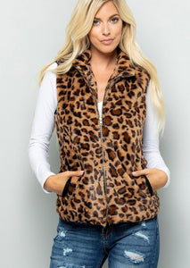 Lady Leopard Vest
